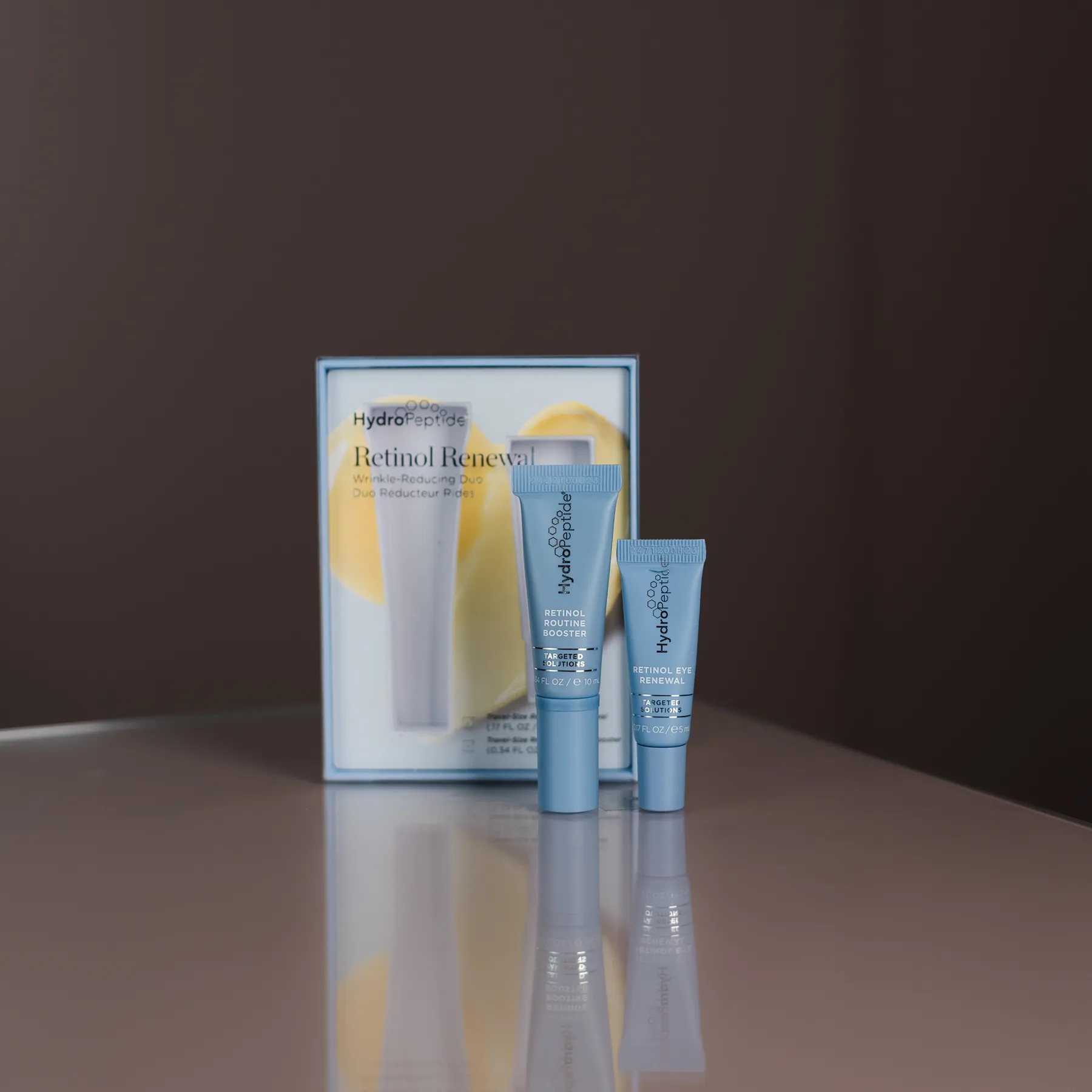 Дует для зменшення зморшок HydroPeptide Retinol Renewal (3) Дует для зменшення зморшок – HydroPeptide Retinol Renewal - Зображення 1