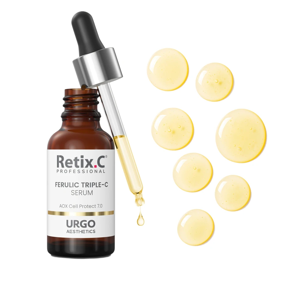 Сироватка з трьома формами вітаміну С та феруловою кислотою Retix. C FERULIC Triple-C SERUM