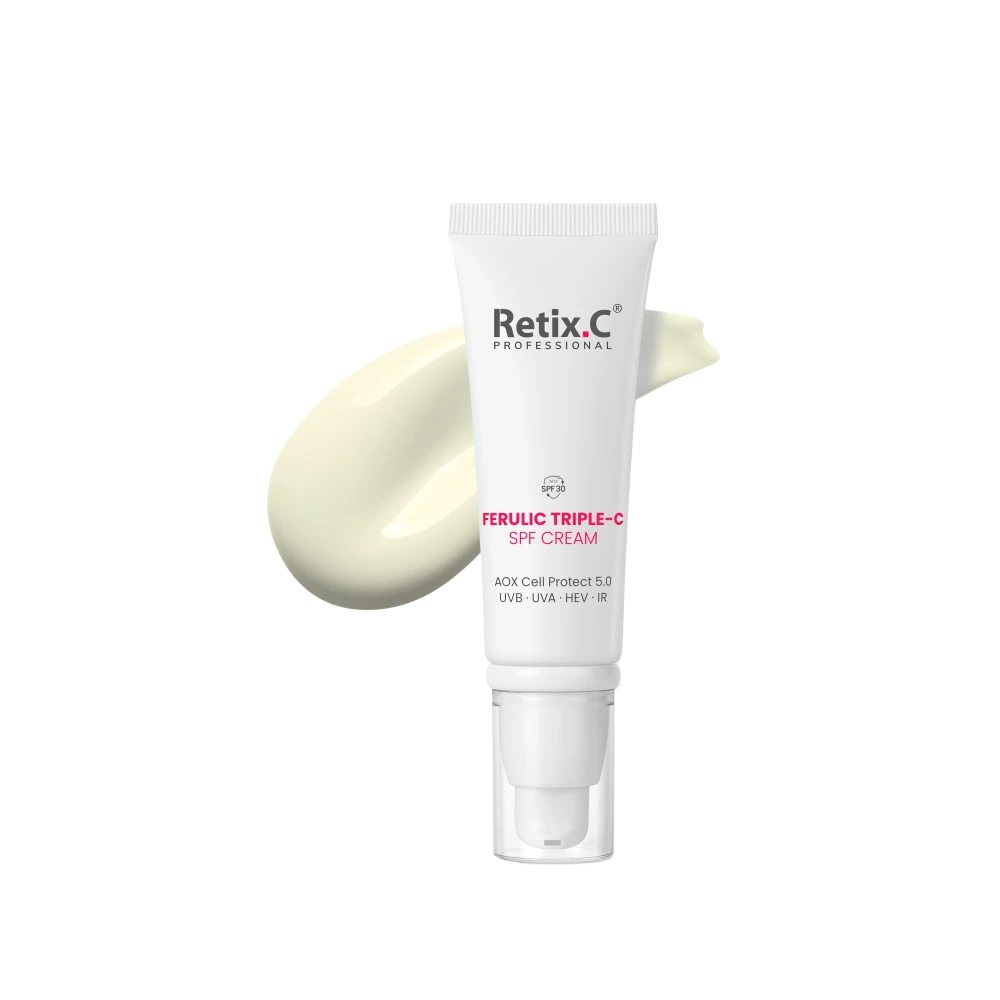Сонцезахисний крем з вітаміном С Retix.C Ferulic Triple-C SPF 30 Cream