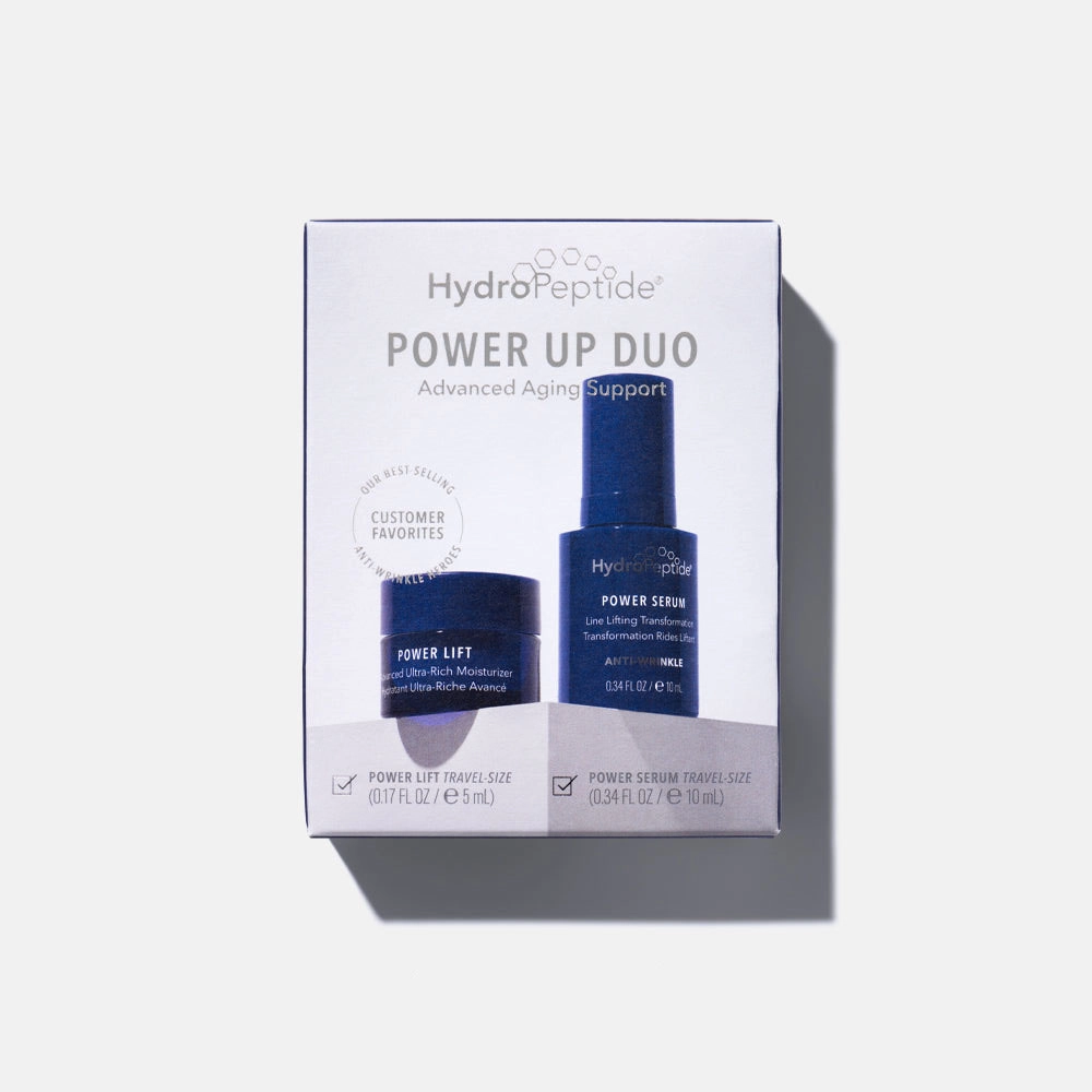 Набір поглибленої підтримки проти старіння – HydroPeptide Power up duo