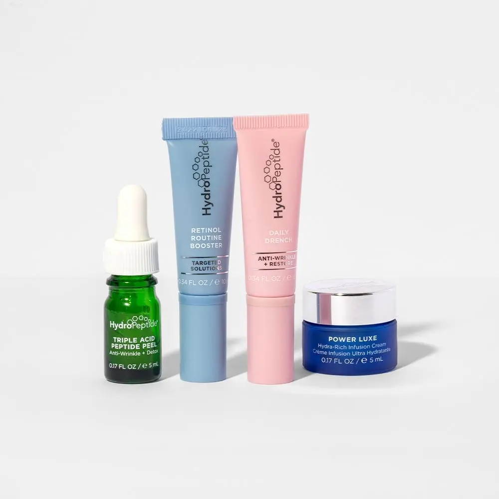 Набір засобів для чотириденного циклу б’юті-рутини – HydroPeptide The Skin Cycle System