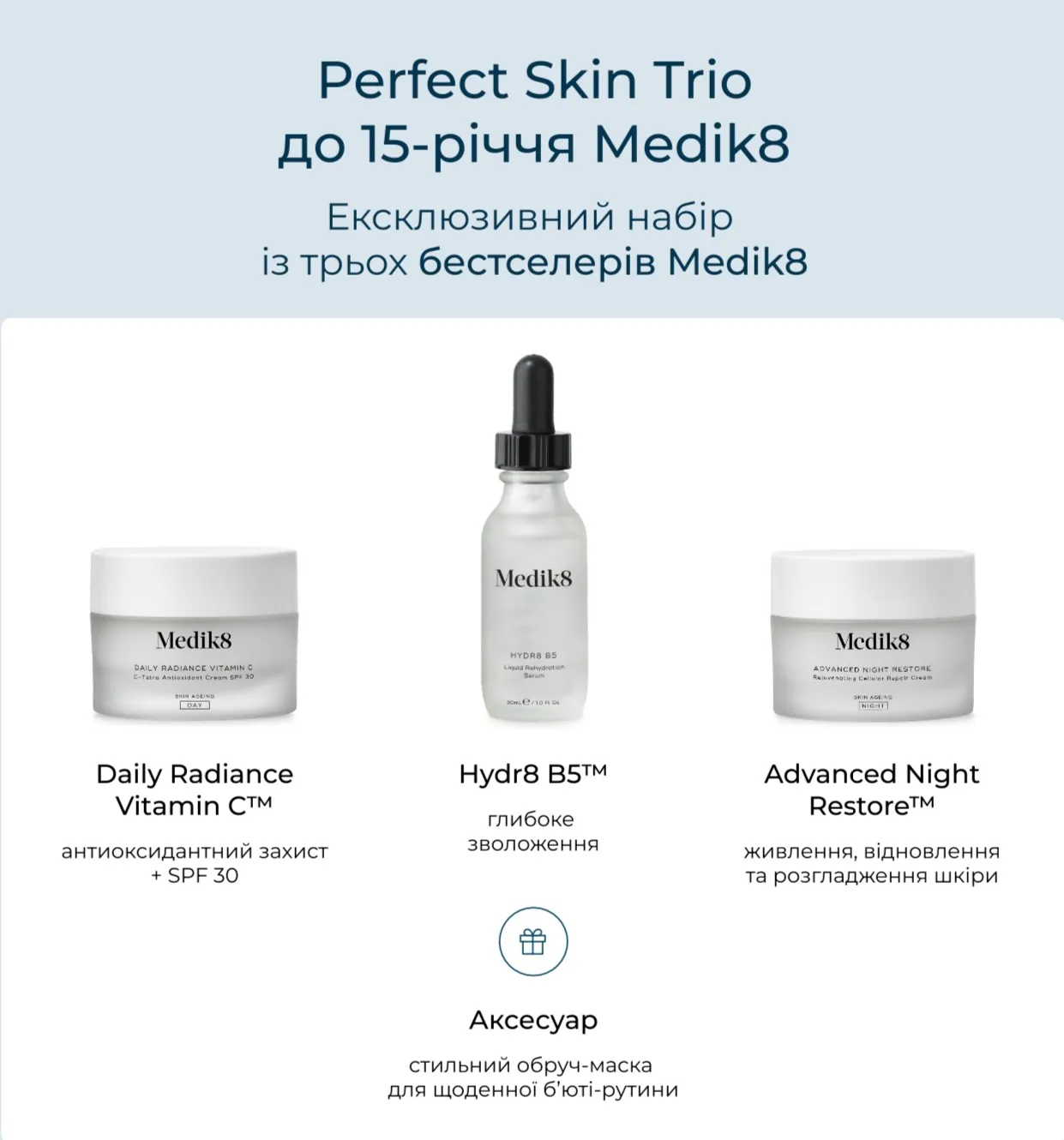 PERFECT SKIN TRIO – Ексклюзивний набір із трьох бестселерів